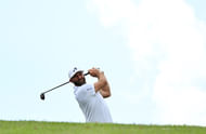 Dustin Johnson at the LIV Golf Singapore - First Round (Source: Imagn)